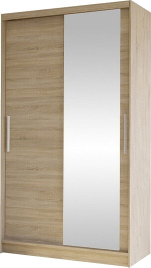 Glenmore Garderob m. Spegel Brown -