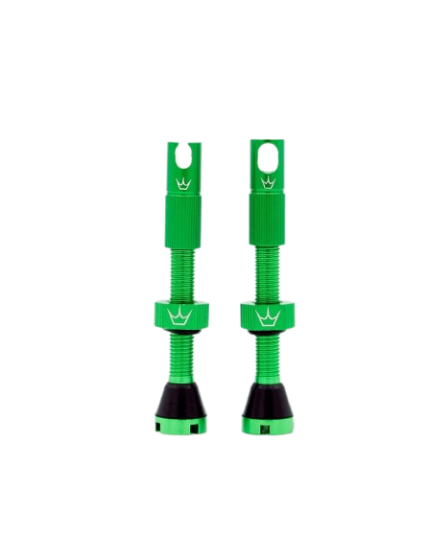 Peatys x ChrisKing Tubeless Ventiler 80mm Smaragd Peatys x ChrisKing Tubeless Ventiler 80mm Smaragd