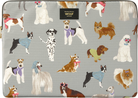 WOUF Mappe til MacBook 13/14" - Puppy WOUF Mappe til MacBook 13/14" - Puppy