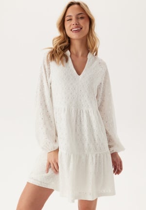 Object Collectors Item Objlaila Gia L/S RE SHORT DRES Cloud Dancer S