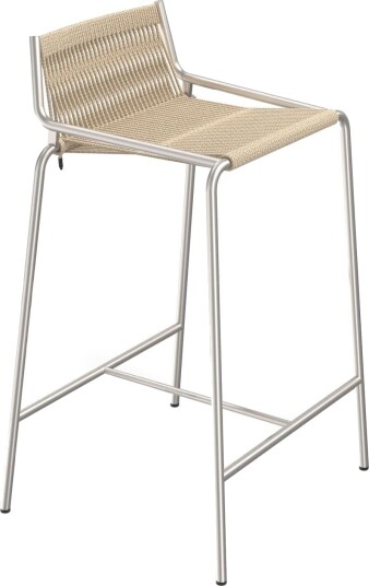 Thorup Copenhagen Noel Barkrakk Rustfritt stål/Lin H67 cm
