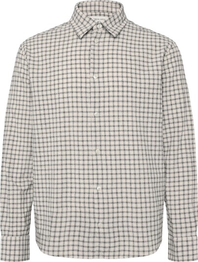 Casual Friday Cfjoaquin Check Shirt Cream XXXL