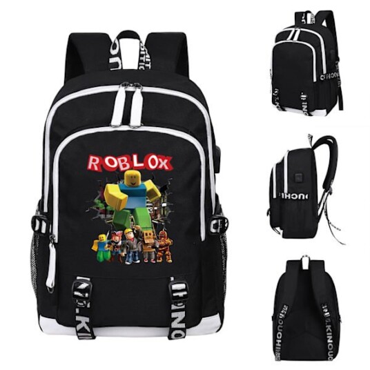Roblox Ryggsekk Barn Skoleveske Dataveske Perfet Roblox Ryggsekk Barn Skoleveske Dataveske Perfet