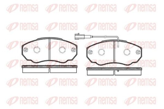 Bremseklosser REMSA 0960.01