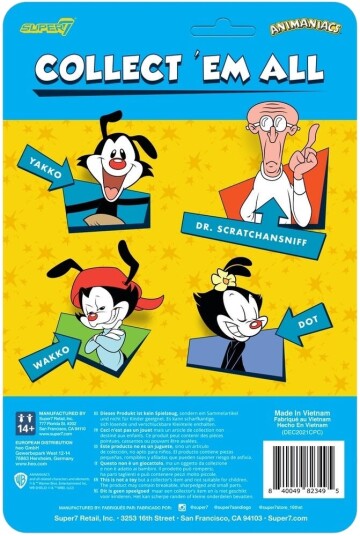 Animaniacs ReAction Wave 1 Dr. Scratchansniff