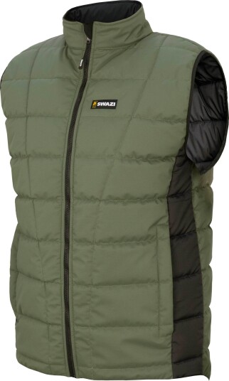 Swazi Men's Thorso Vest Olive, M Swazi Men's Thorso Vest Olive, M