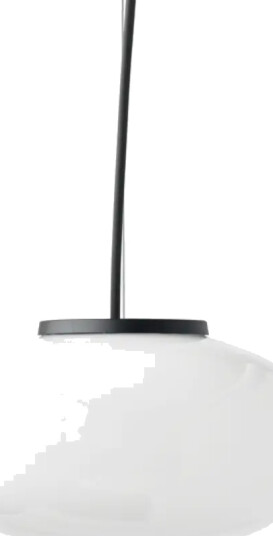 New Works Karl Johan Pendellampe Ø23 Hvitt Opalglass