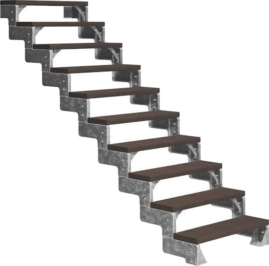 Hagetrapp Dolle Gardentop Trimax uten Rekkverk