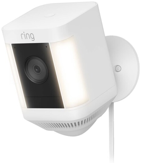 Ring Spotlight Cam Plus sikkerhetskamera (hvit/plug-in) Ring Spotlight Cam Plus sikkerhetskamera (hvit/plug-in)