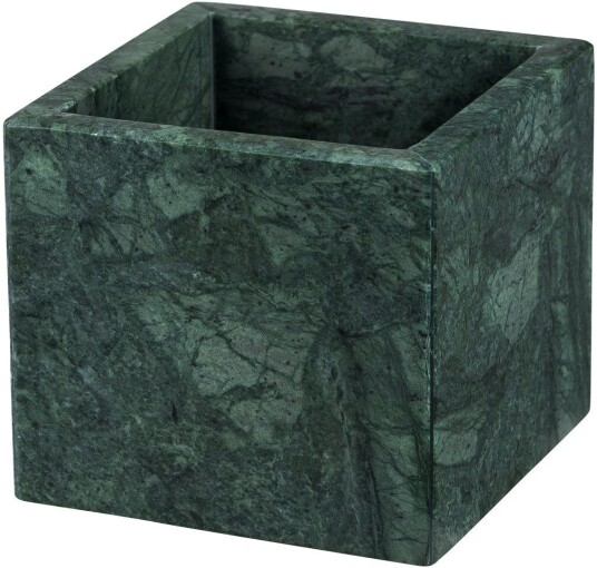 Mette Ditmer Marble kube 10x10 cm Dark forest