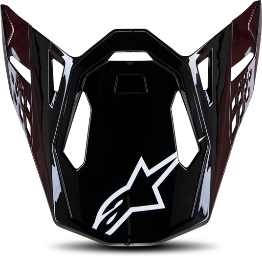 Alpinestars Visir S-M10 22 Sol Svart Blank-Karbon Alpinestars Visir S-M10 22 Sol Svart Blank-Karbon