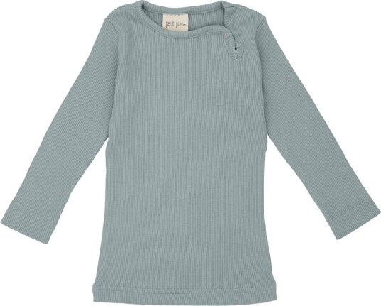 Mint Grønn Petit Piao Modal LS T shirt Genser (80 / 1 år)