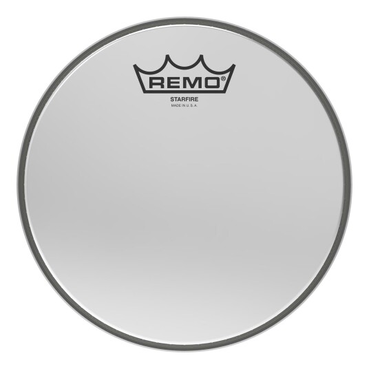 Remo Cr-0008-00- Ambassador Starfire Drumhead - Chrome, 8"