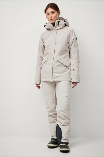 Áhkká Skibukser Ski Pants W Beige