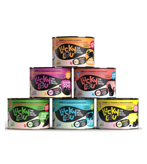Lucky Lou Supermono² 24 X 200 G Blanding (6 Varianter)