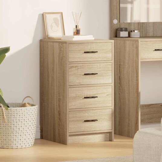 Sjenk Sonoma Eik 40x41x75 cm Konstruert Tre