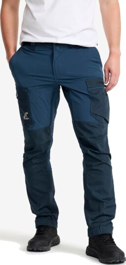 Revolutionrace Rambler Lightweight Pro Pants Herre Moonlit Ocean/Blueberry L Turbukse & Fritidsbukse