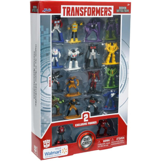 Transformers Samlefigurer – Nano Metalfigs 18 stk