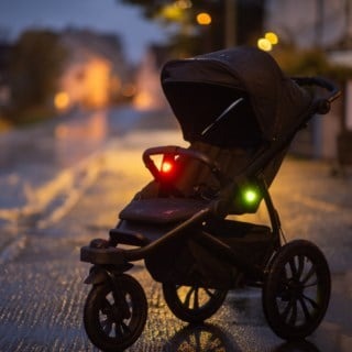 Yngri Barnevognlampe Red