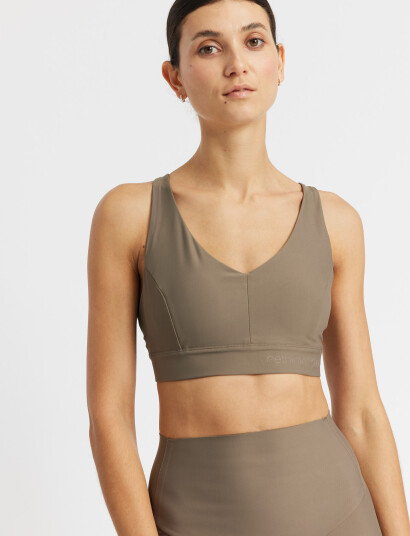 Rethinkit Studios Sports Bra Multi Cross Seville - Brown - XS