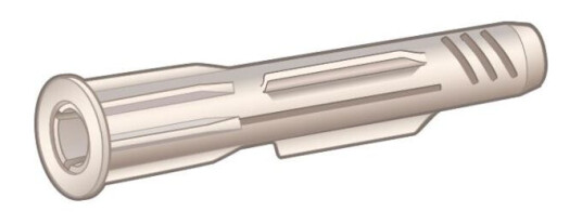 ESSVE TG Universalplugg 7-pakning 6x35mm for Betong og Tegl