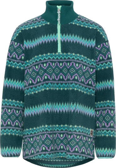 Kari Traa Women"s Ruthie Midlayer Half Zip Peacock XL