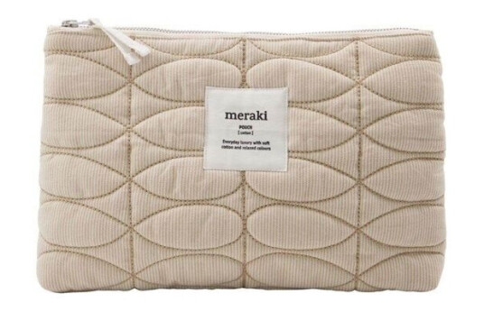 Meraki Mentha Makeup bag 30 cm Off white/saf