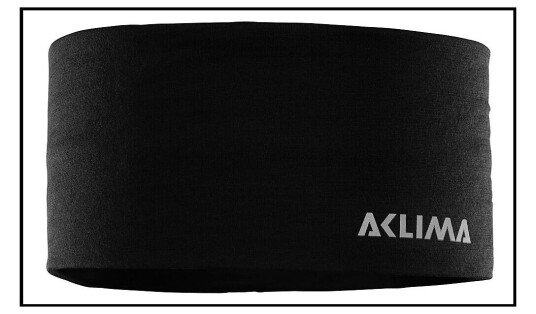 Aclima LightWool Headband Jet Black - L Aclima LightWool Headband Jet Black - L