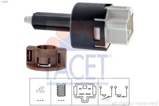 Bremselysbryter FACET 7.1177 Bremselysbryter FACET 7.1177