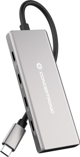 Conceptronic 7-1 Dock Usb-C->3Xusb-C/3Xusb-A/+ 25 Cm