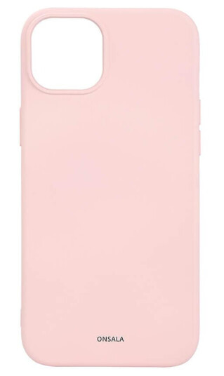 Onsala Silikon Deksel MagSafe Chalk Pink for iPhone 15 Plus