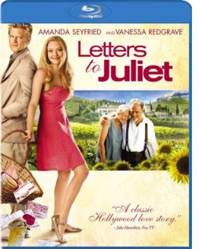 Letters To Juliet Bluray Letters To Juliet Bluray