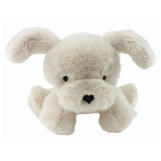 Hund Creme 20cm Tinka Plysj