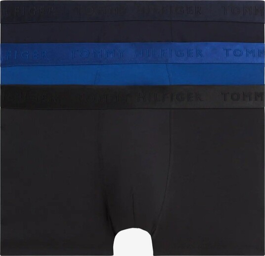 Tommy Hilfiger 3P Trunk - NAVY BLUE OPULENT BLUE BLACK - XL Tommy Hilfiger 3P Trunk - NAVY BLUE OPULENT BLUE BLACK - XL