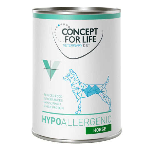 Concept For Life Vet Erinary Diet Hypoallergenic Hest 48 X 400 G