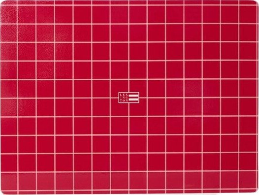 Lexington - Tosidig bordbrikke i tre 30x40 cm 2 stk rø/lysbeige