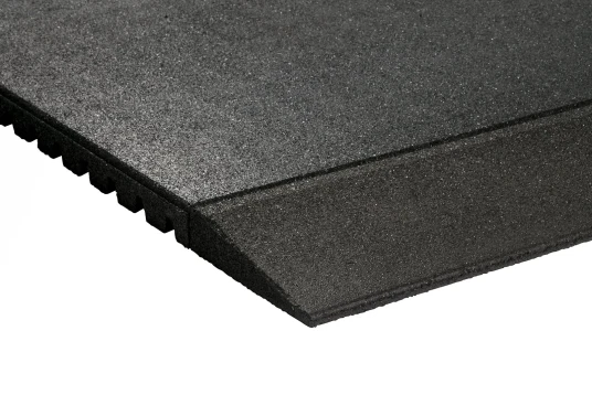 Granuflex Rampe Til Gummifliser 1000 x 200 x 43 mm Black Granuflex Rampe Til Gummifliser 1000 x 200 x 43 mm Black