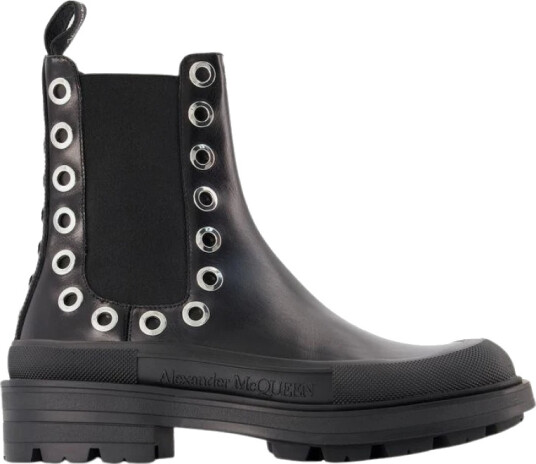 Alexander McQueen Herre Sko Svart 42 EU,