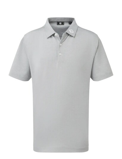 FootJoy Stretch Pique Solid Grey M FootJoy Stretch Pique Solid Grey M