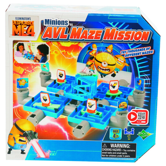 Minions Labyrintspill - Mission Maze for Barn 4+