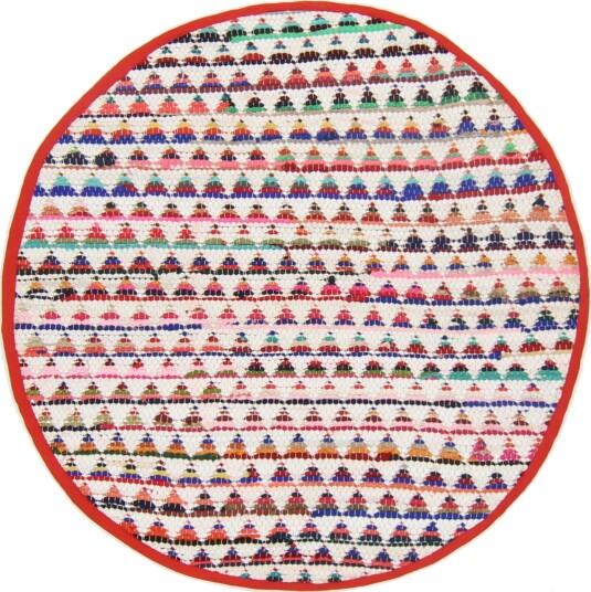 Runde tepper Lindby multi Størrelse:: Ø 80 cm Runde tepper Lindby multi Størrelse:: Ø 80 cm