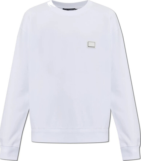 Dolce & Gabbana Herre Gensere & Hettegensere Hvit M,