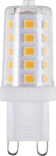 Spl G9 3W dimbar LED pære   260lm 2700K klart glass 5cm   Dimbar : Dimbar Kulør : Varm