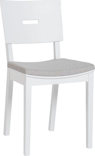 SIMPLE Stol Hvit / Grå - VOX