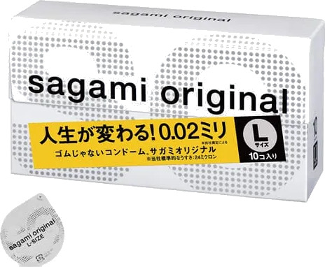 Sagami Original 0.02 Large 12 pack