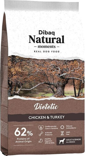 Dibaq Natural Moments Dietetic Hundefôr 15 kg - Veterinærfôr til hund Dibaq Natural Moments Dietetic Hundefôr 15 kg - Veterinærfôr til hund