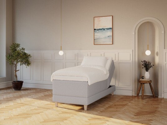 Nordic Dream Aura Nordlys 80x200 Lysegrå