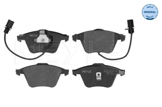 Bremseklosser MEYLE 025 237 6220/W