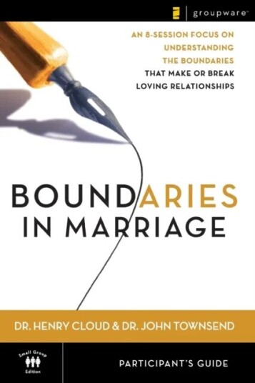 Boundaries In Marriage Participant'S Guide Av Henry Cloud, John Townsend