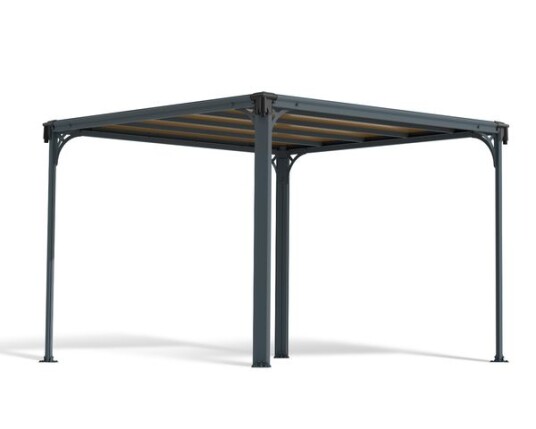 Palram Canopia Milano 3000 Paviljong Grå 9,5 m²